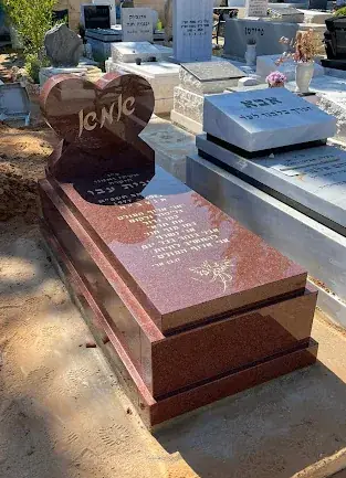 דוגמה למצבה בודדת - עיצוב מודרני עם גינה