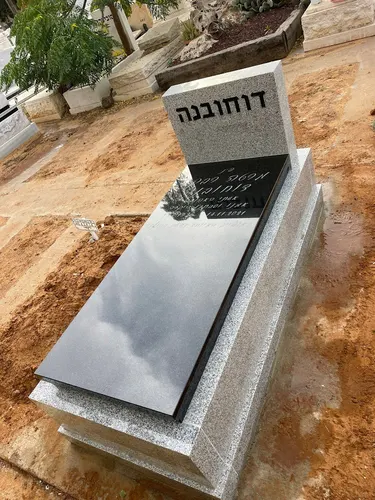 קטלוג מצבות גרניט אפור - קטלוג 12