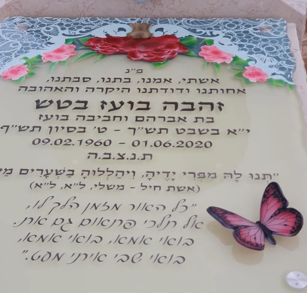 חידוש כיתוב על גבי מצבה